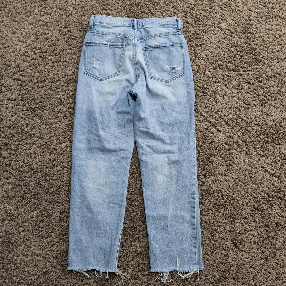 Urban Outfitters BDG Distressed Frayed Hem Denim Size 26 - Picture 4 of 10
